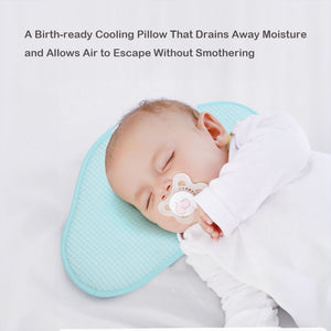 Baby-Wolkenkissen – schweißabsorbierendes, atmungsaktives Baby-Kühlkissen, Neugeborenen-Kissen, Handtuch, Wolke, Tencel-Kissen, vier Jahreszeiten, universell