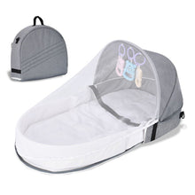 Load image into Gallery viewer, Hidetex Convenient Folding Anti-Pressure Crib in Bed - Newborn Baby Travel Crib