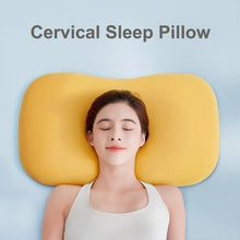 Load image into Gallery viewer, Hidetex Cervical Memory Foam Pillows: Neck Support Pillows for Sleeping - Side Sleeper Pillow for Shoulder Pain | Contour Support Bed Pillow for Side Back Stomach Sleepers