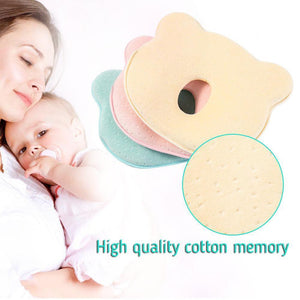 Hidetex Baby Pillow - Preventing Flat Head Newborn Pillow with Premium Memory Foam
