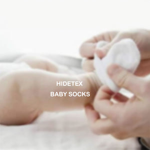 Hidetex Baby Unisex Baby-Socken für Neugeborene und Frottee mit hohem Baumwollanteil (4 Paar)
