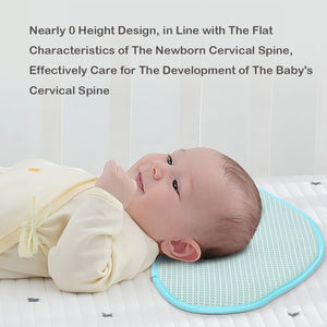 Baby Cloud Pillow - Sweat-absorbing Breathable Baby Cool Pillow Newborn Pillow Towel Cloud Tencel Pillow Four Seasons Universal
