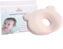 Load image into Gallery viewer, Hidetex Baby Pillow - Preventing Flat Head Newborn Pillow with Premium Memory Foam