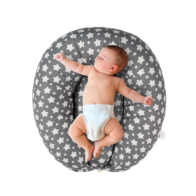 Hidetex - Almohadas de lactancia para bebés para lactancia, almohada de lactancia ultrasuave multifuncional para bebés y niñas, almohada de apoyo para la alimentación del bebé para recién nacidos