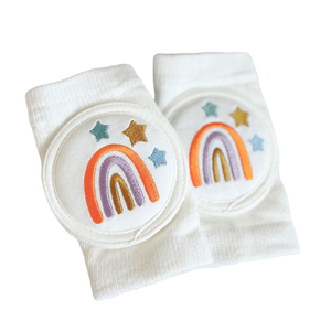 Hidetex - Rodilleras antideslizantes para gatear para bebés, rodilleras unisex para niños pequeños (1 par)